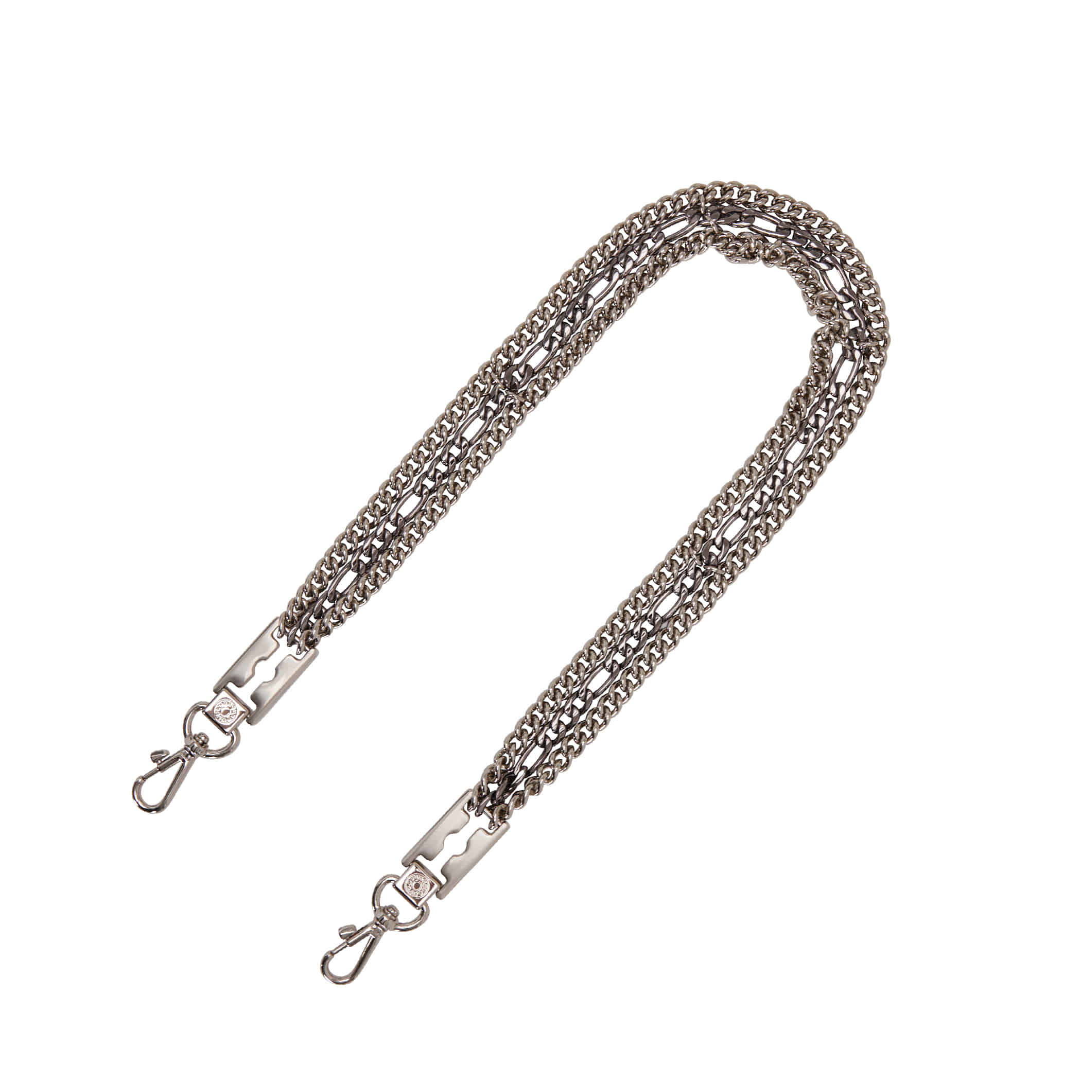 Triple Chain Long Strap (트리플 체인 롱 스트랩) Silver
