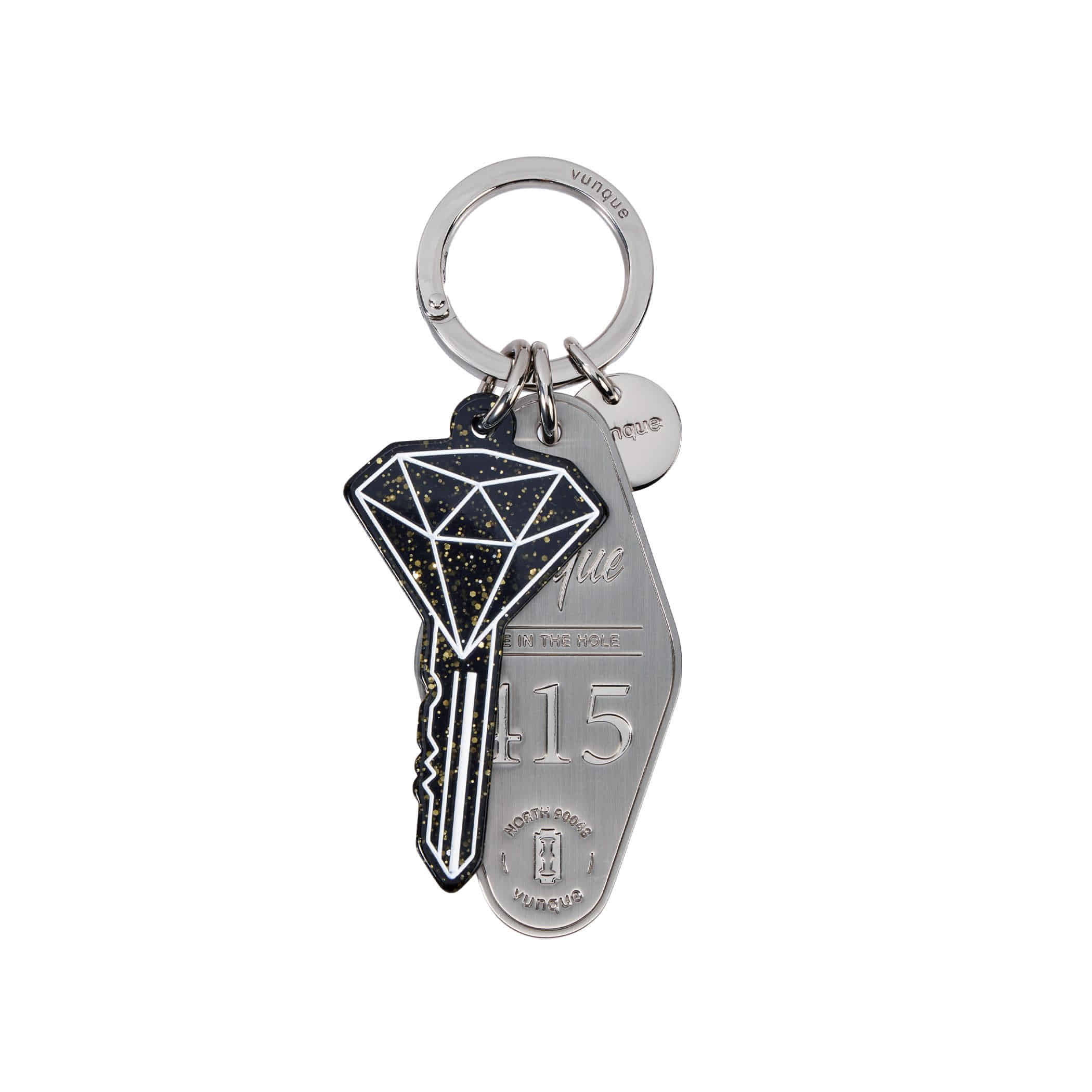 Diamond Key Charm (다이아몬드 키 참) Black