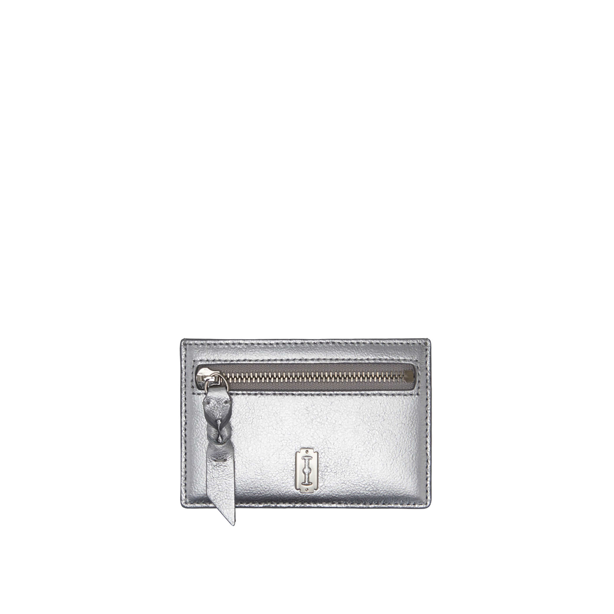 Perfec Zipper Card Holder (퍼펙 지퍼 카드 홀더) Silver