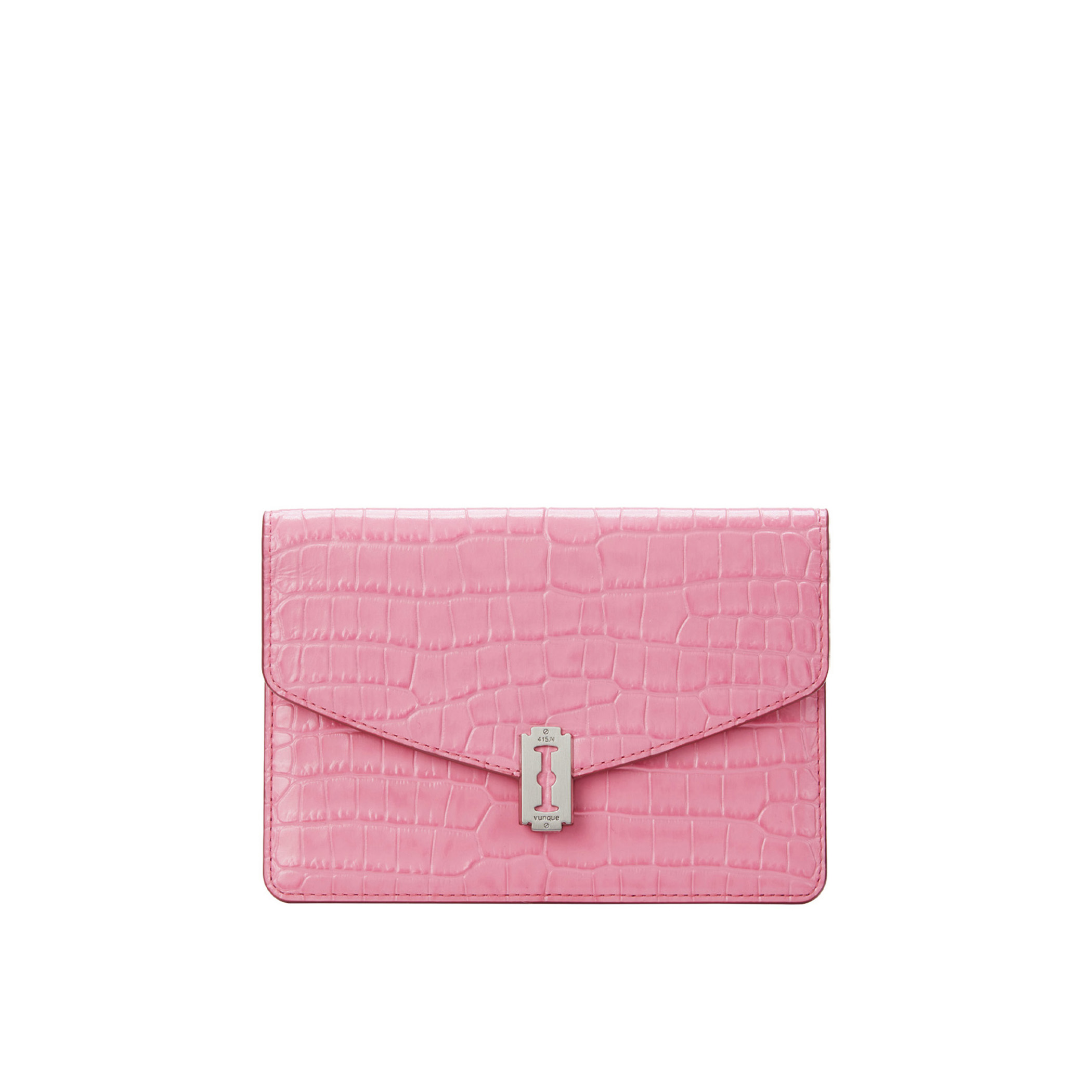 Occam V Slim Pouch Croco (오캄 V 슬림 파우치) Candy Pink