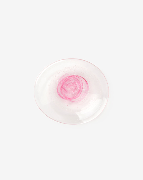 [모와니 글라스] 물방울 플레이트 3종 (3 colors)