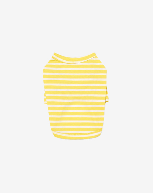 [스몰스터프] 스트라이프 티셔츠 레몬 (6 sizes)