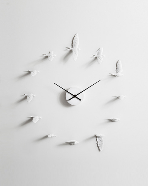 [하오시] 제비 벽시계 Swallow Clock