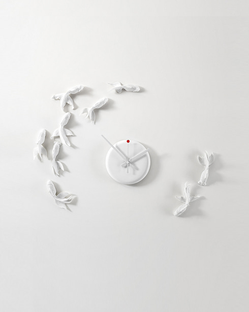 [하오시] 골드피쉬 벽시계 Goldfish Clock