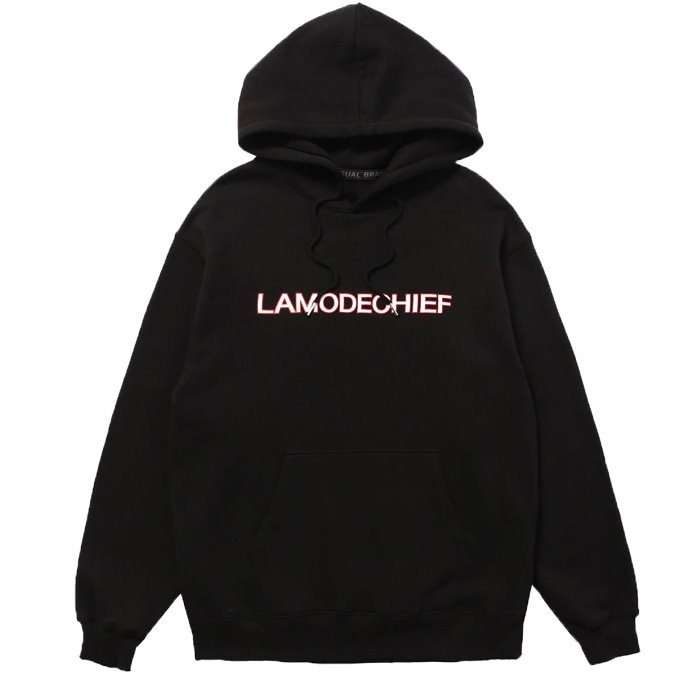LamodeChiefLAMO heritage oversized hoodie (Black)