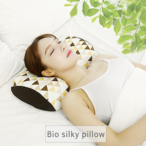 Bio, silky, pillow(Medium Size), Brown,  Korea
