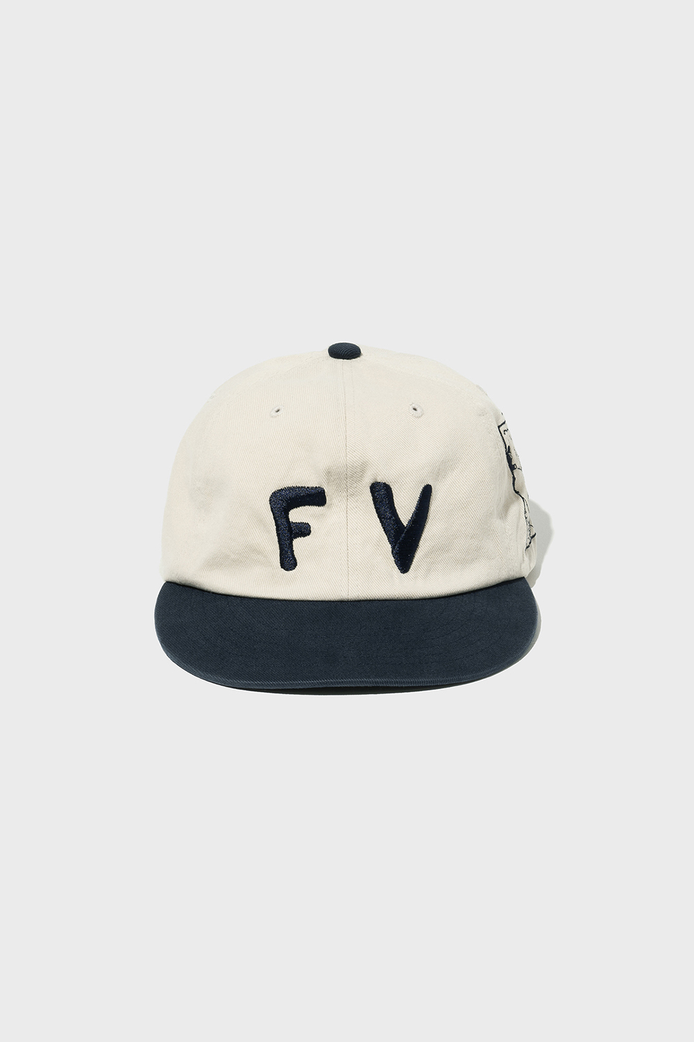 FV BALL CAP (IVORY NAVY)