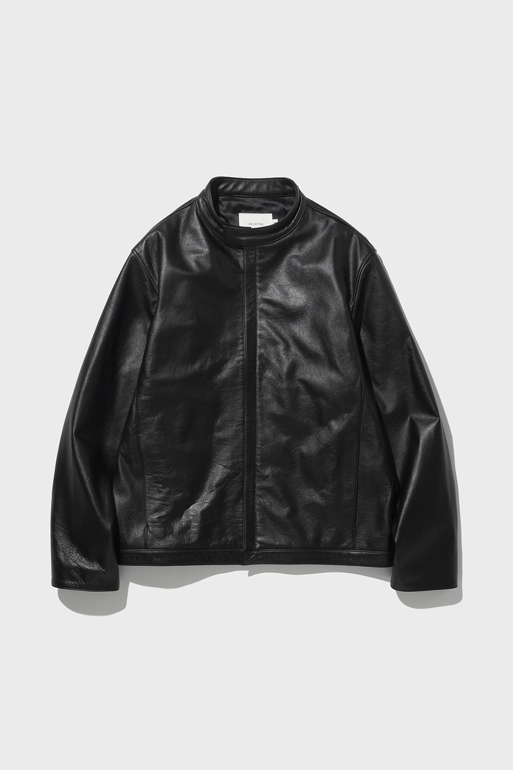 LOWELL COW LEATHER JACKET (BLACK)