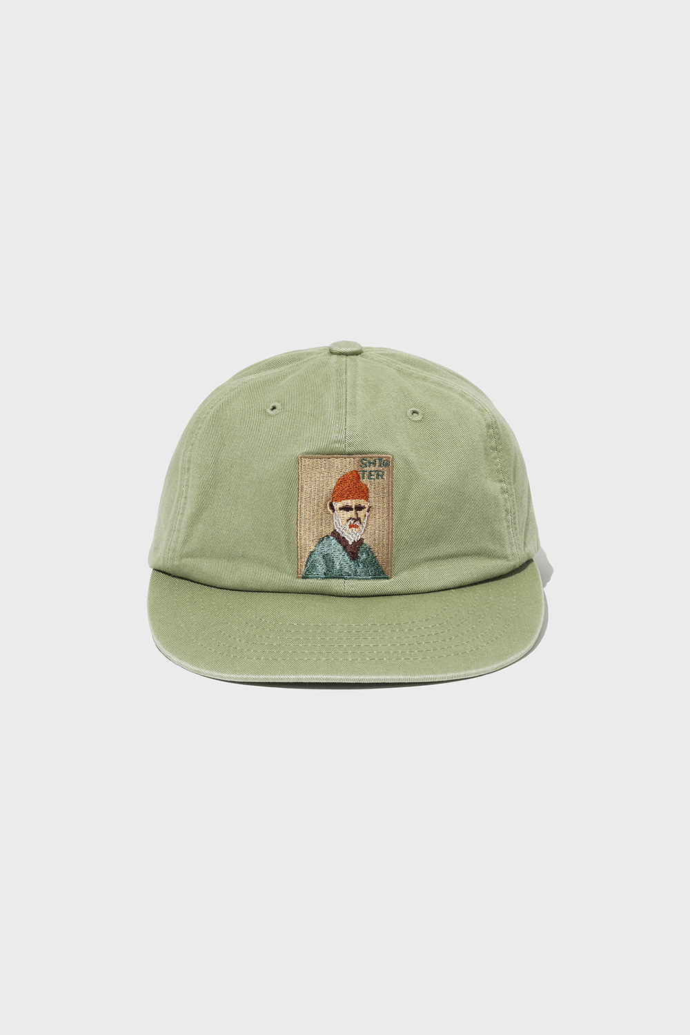 FIRST LIBRARIAN CURATOR WASHED CAP (SAGE GREEN) [SHIRTER for MY LIBRARY]