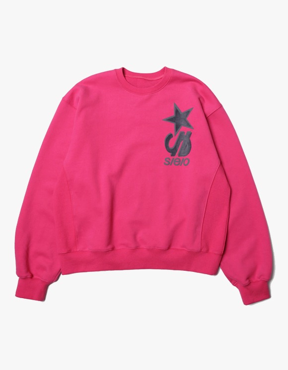 s/e/o Star Logo Sweatshirt - Pink | HEIGHTS. | International Store