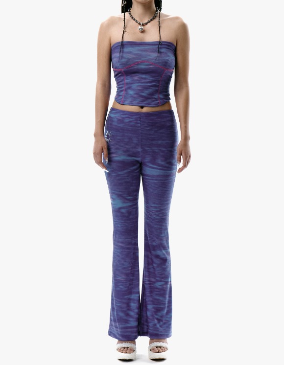★2023SS新作★EXPIRED GIRL★Star Velvet Track Pants Expired Girl [M size pre-order delivery 10/11] Star Velvet