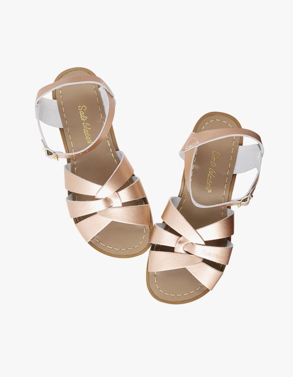 rose gold sun sandals