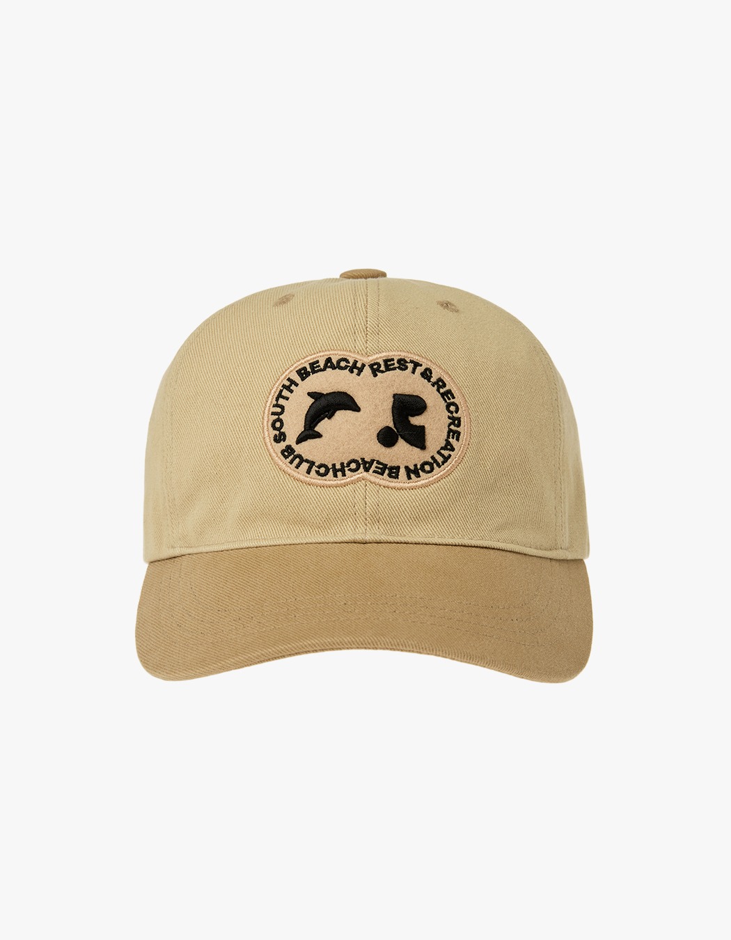 キャップ Rest & Recreation RR NEW LOGO PATCH BALL CAP 4BKS284 Rest & Recreation RR New Logo Patch Ball Cap - Beige