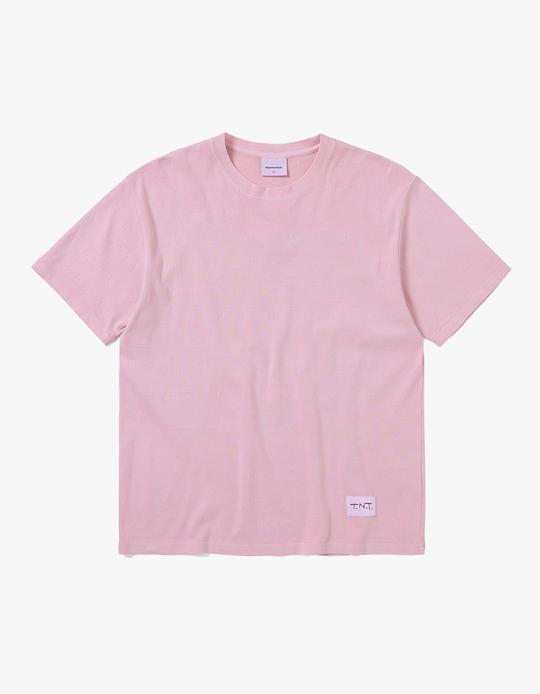 thisisneverthat TNT Jacquard Tee - Pink | International Store