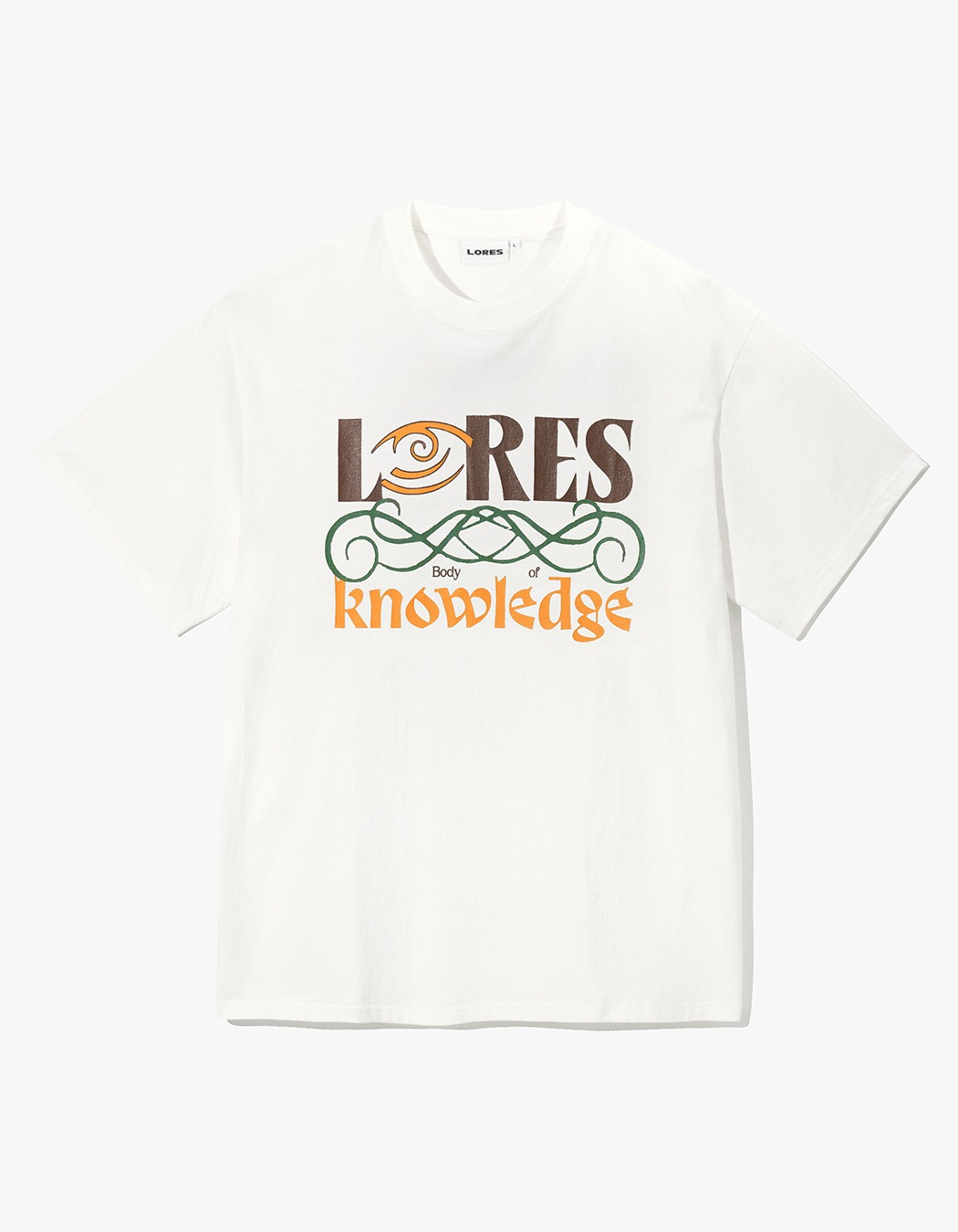 Tシャツ・カットソー LORES Horse Dyed S/S Tee SA024 LORES Horse Dyed S/S Tee - Charcoal | 하이츠스토어