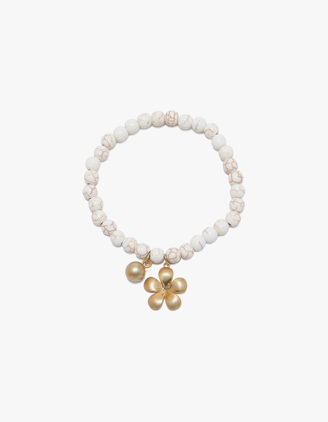 ★ PISCESS★ PP Flower Bracelet Ivory 5006698221 PISCESS PP Flower Bracelet - Ivory | International Store