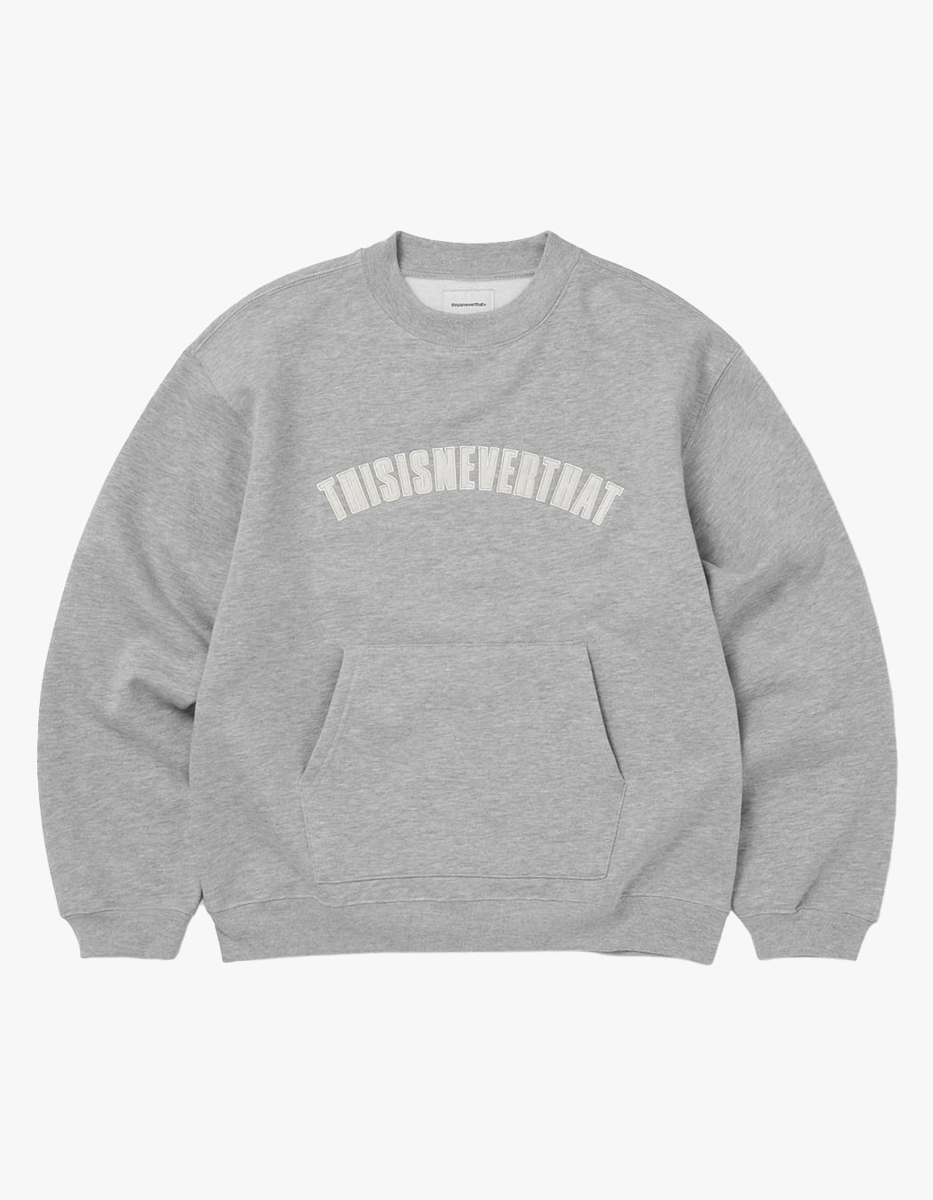 さらに100円引き◆thisisneverthat◆Pocket Crewneck thisisneverthat [7/22 순차배송] Pocket Crewneck - Heather