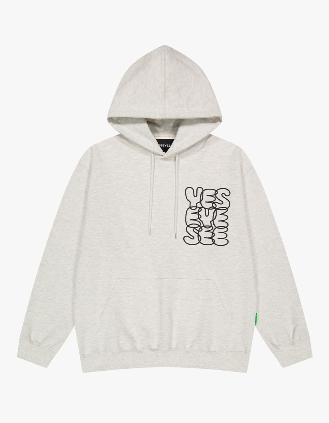 yeseyesee C-Logo Hoodie - Light Grey | International Store