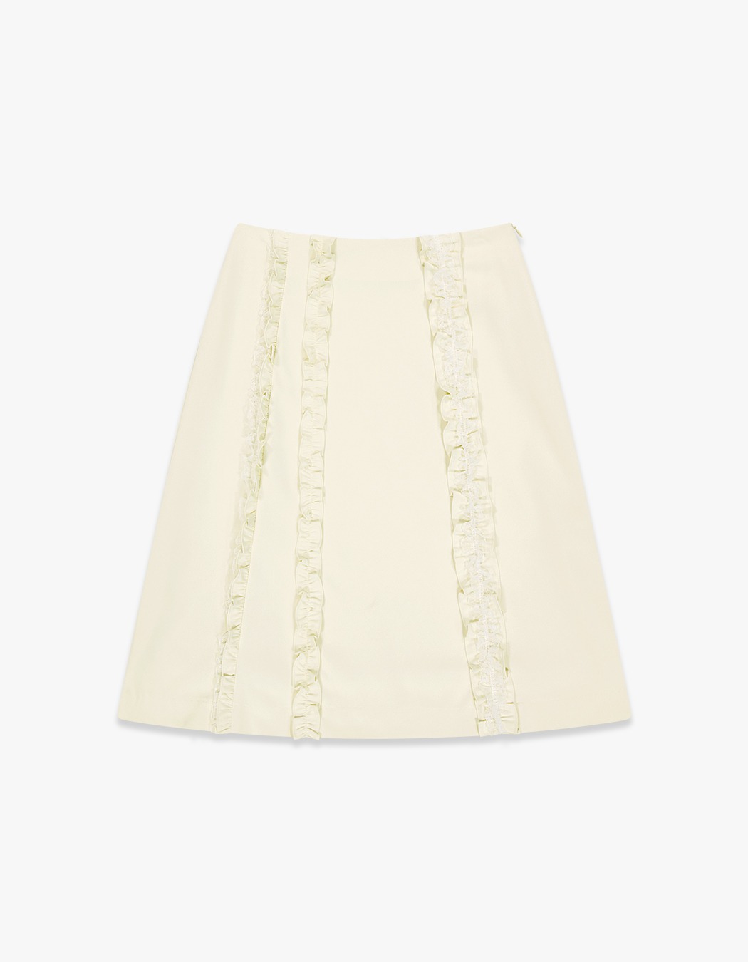 ★ Margarin Fingers★ LACE RUFFLE SKIRT (SKY) MARGARIN FINGERS Lace Ruffle Skirt - Sky | International Store
