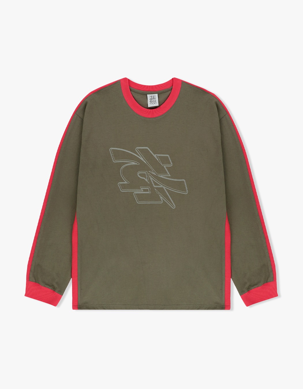 ★YESEYESEE★ Side Rib LS Khaki yeseyesee Side Rib L/S - Khaki | International Store