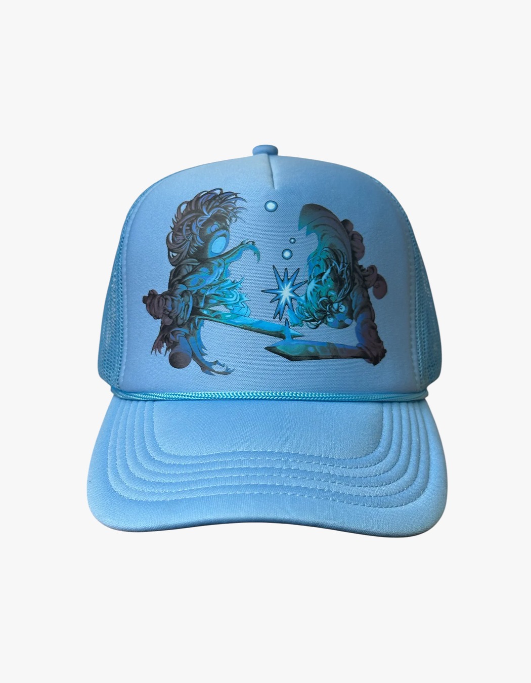 Yumin Ha Blue Clash Trucker Hat - Multi | 하이츠스토어