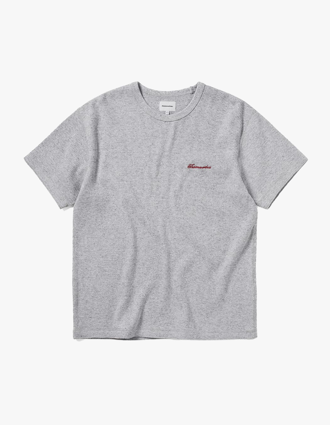 さらに100円引き◆thisisneverthat◆Waffle Tee thisisneverthat Waffle Tee - Heather Grey | International Store
