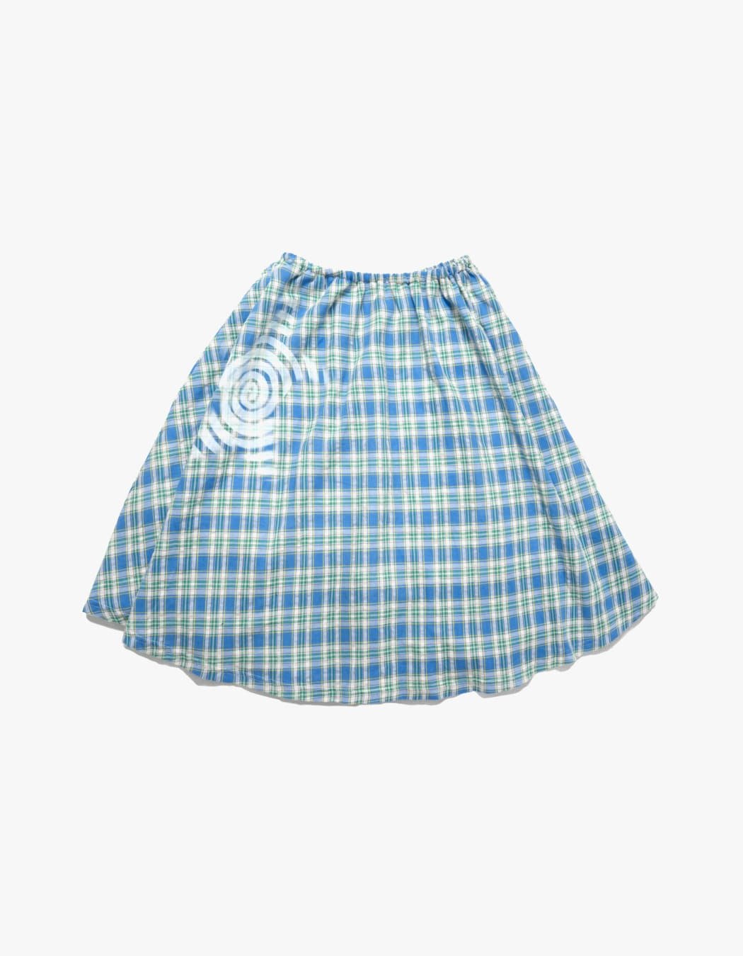 【WEBHOUSE】Twister Star Sweat Long Skirt / 追跡付 WEBHOUSE [HEIGHTS EXCLUSIVE] Check Twister Star Skirt - Blue