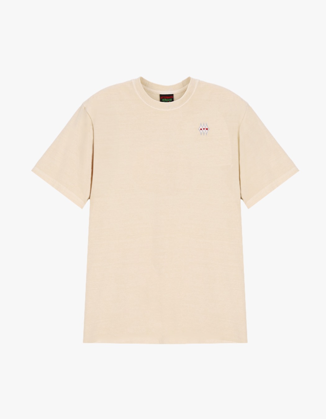 [AFTERMATH] AFTERMATH PIG DYED BALD EAGLE TEE /追跡付 AFTERMATH Pig Dyed Aim Logo Tee - Blue | International Store