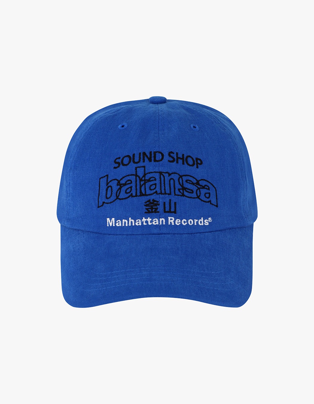 ☆OPENING PROJECT☆ARCH LOGO BALL CAP Manhattan Records MR x Balansa Arch Logo BB Cap - Blue