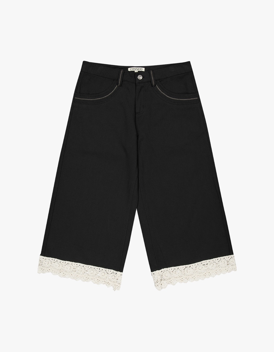 Coyseio Knit Lace Pants - Ash Brown | 하이츠스토어