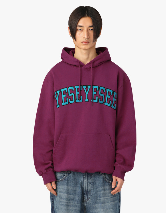 yeseyesee Arch Logo Hoodie - Violet | International Store