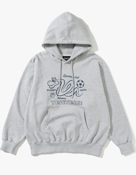 [YESEYESEE] ★韓国大人気★SPC-TN Hoodie yeseyesee SPC-TN Hoodie - Grey | 하이츠스토어