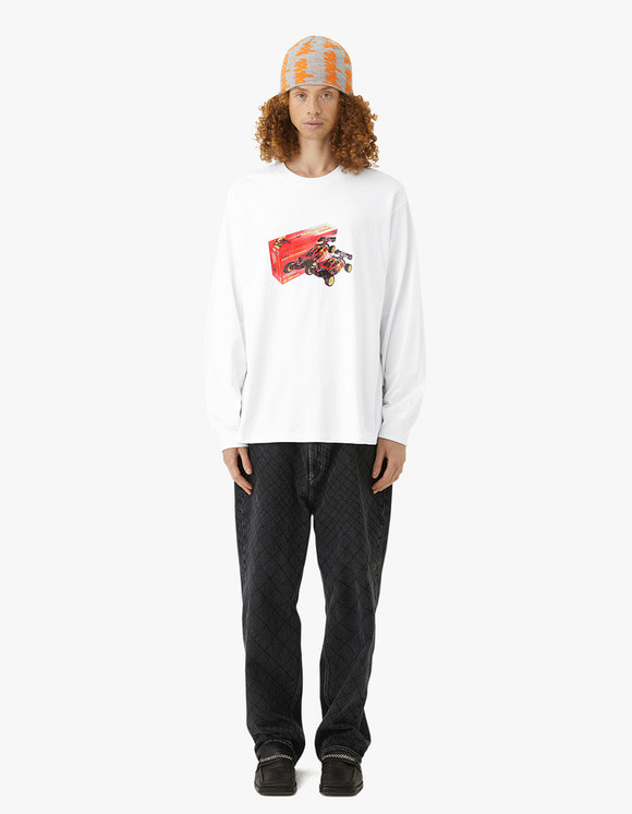 ★YESEYESEE★ YES Mock Neck LS White MUSINSA公式 | YESEYESEE C-Logo Sweatshirt Light Gray