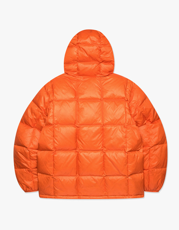 LMC LMC Hooded Puffer Duck Down Parka - Orange