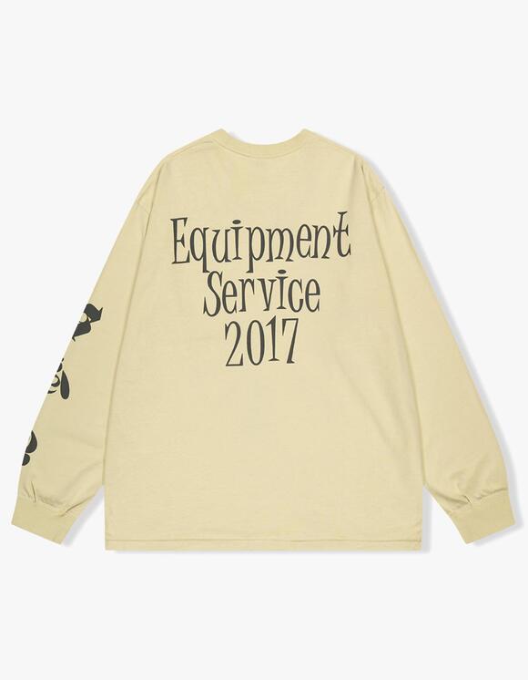 ◇YESEYESEE◇ YES 23 Service LS Ecru yeseyesee Y.E.S 23 Service L/S - Ecru | International Store