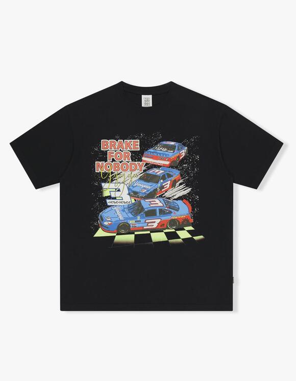 ★YESEYESEE★ Racing Tee White YS250TTSST02WHT yeseyesee Racing Tee - White | International Store