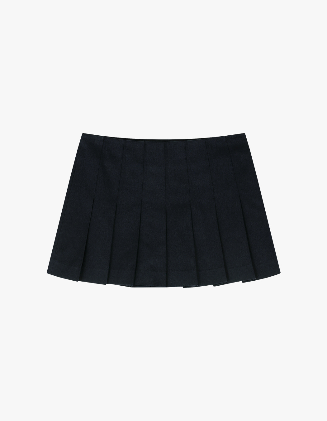 ★ Margarin Fingers★ LOW RISE PLEATS SKORTS (DARK NAVY) 23FW] LOW - RISE PLEATS SKORTS (DARK NAVY)_MARGARIN FINGERS