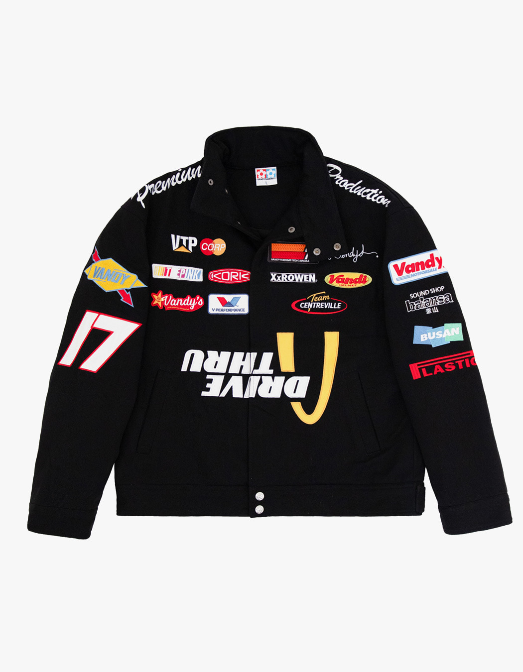 Vandy The Pink VTP Racing Jacket - Black/Multi | International Store