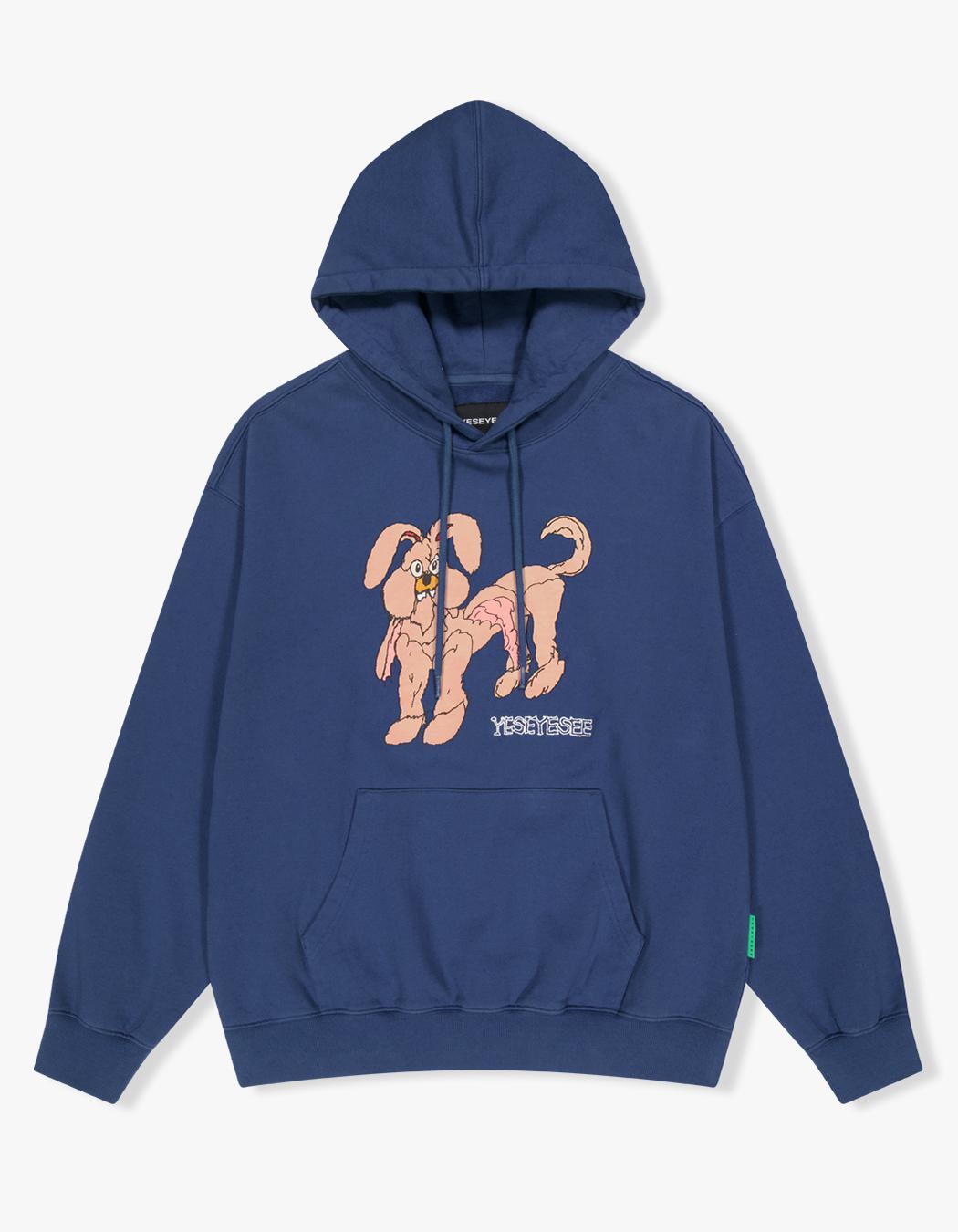 スウェット・トレーナー YESEYESEE PJW Creature Hoodie Cobalt Blue YS241TSWHO02CBL 879c8d48fca816eb7d0a47a6489f45