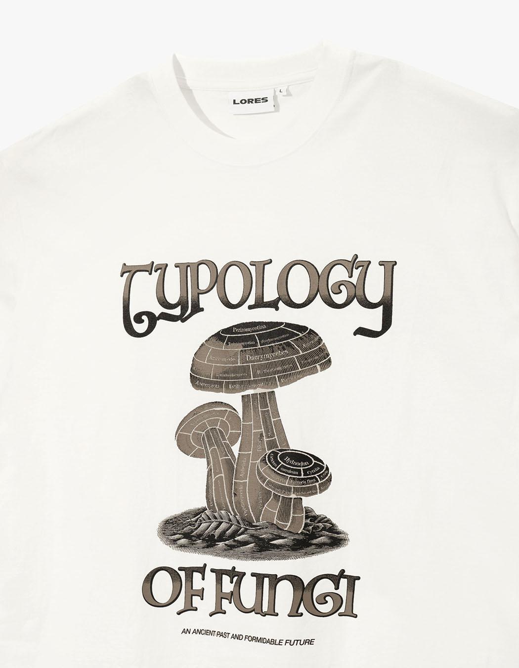 【LORES】韓国大人気★LORES Fungi S/S Tee★2色 LORES Fungi S/S Tee - Cream | 하이츠스토어