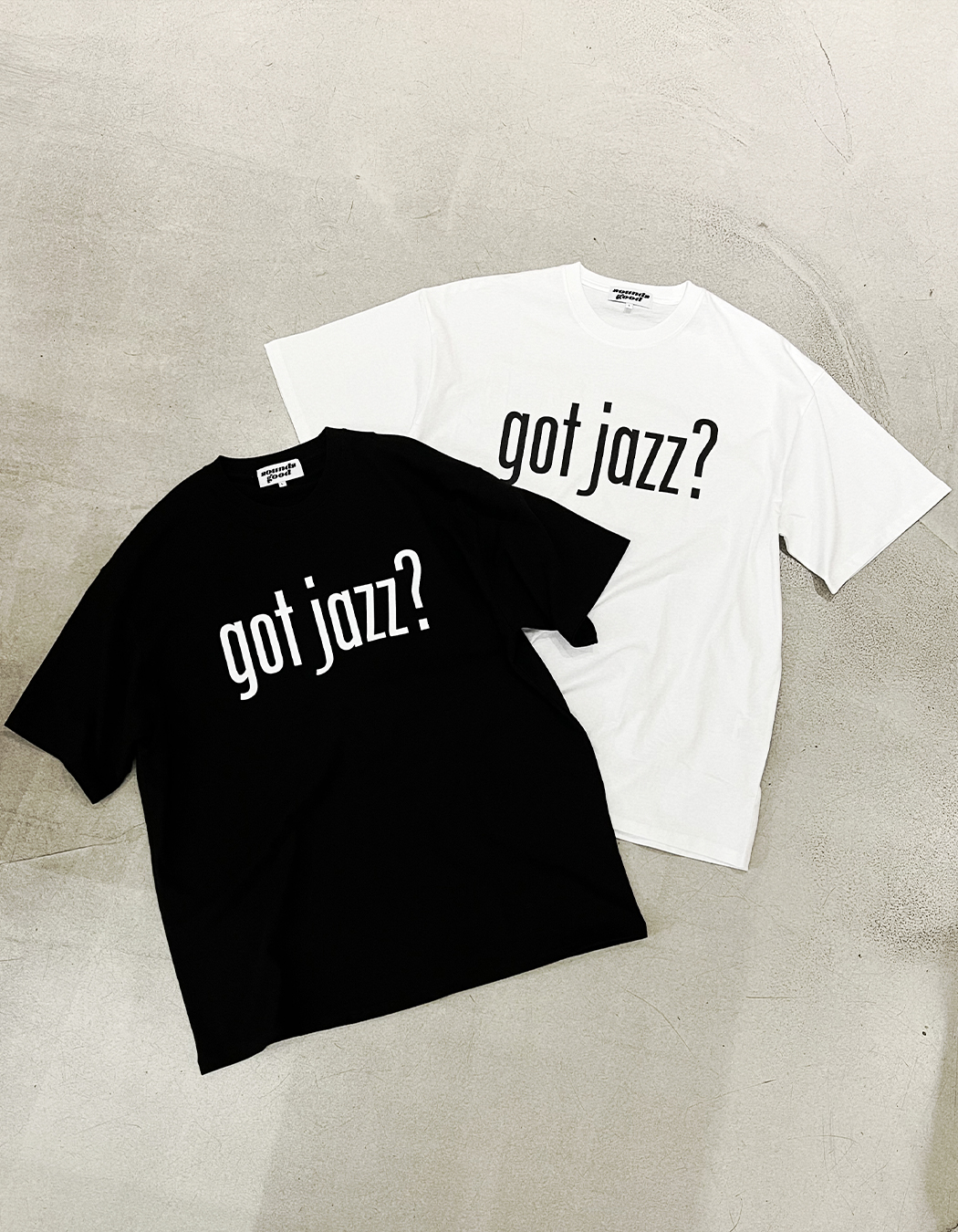 SOUNDS GOOD got jazz? Tee - Black | 하이츠스토어
