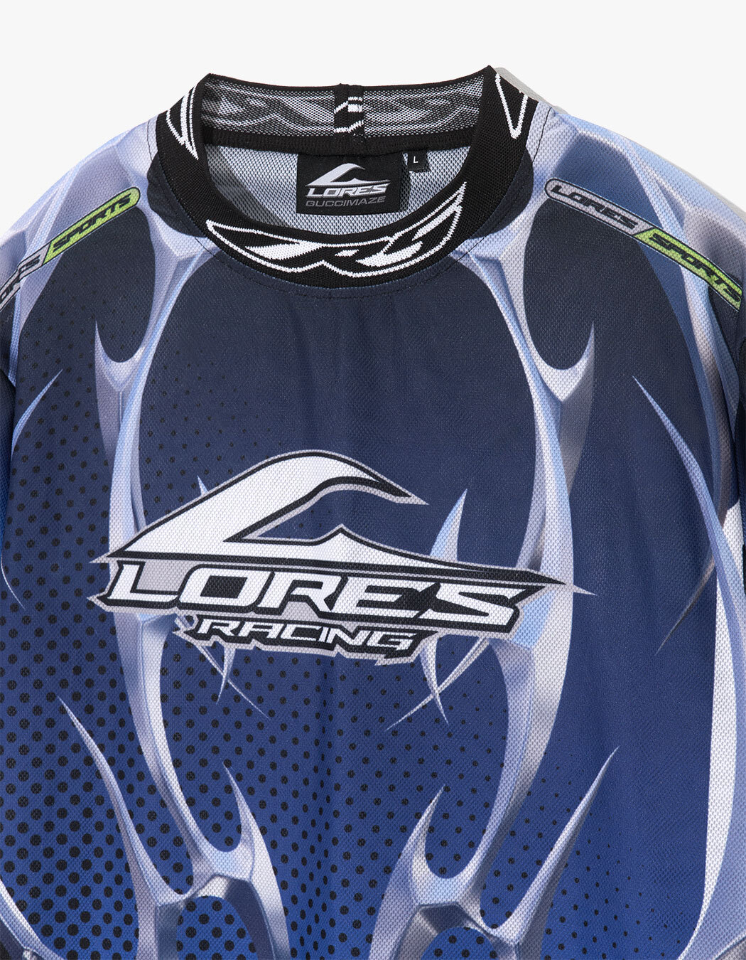 人気 ☆LORES☆ GUCCIMAZE MOTOCROSS JERSEY LORES Guccimaze Motocross Jersey - Black | International Store