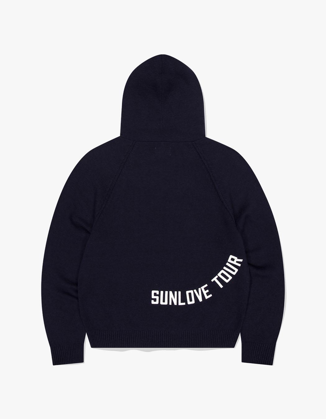 sunlovetour SPORT Knit Hoodie - Navy | 하이츠스토어