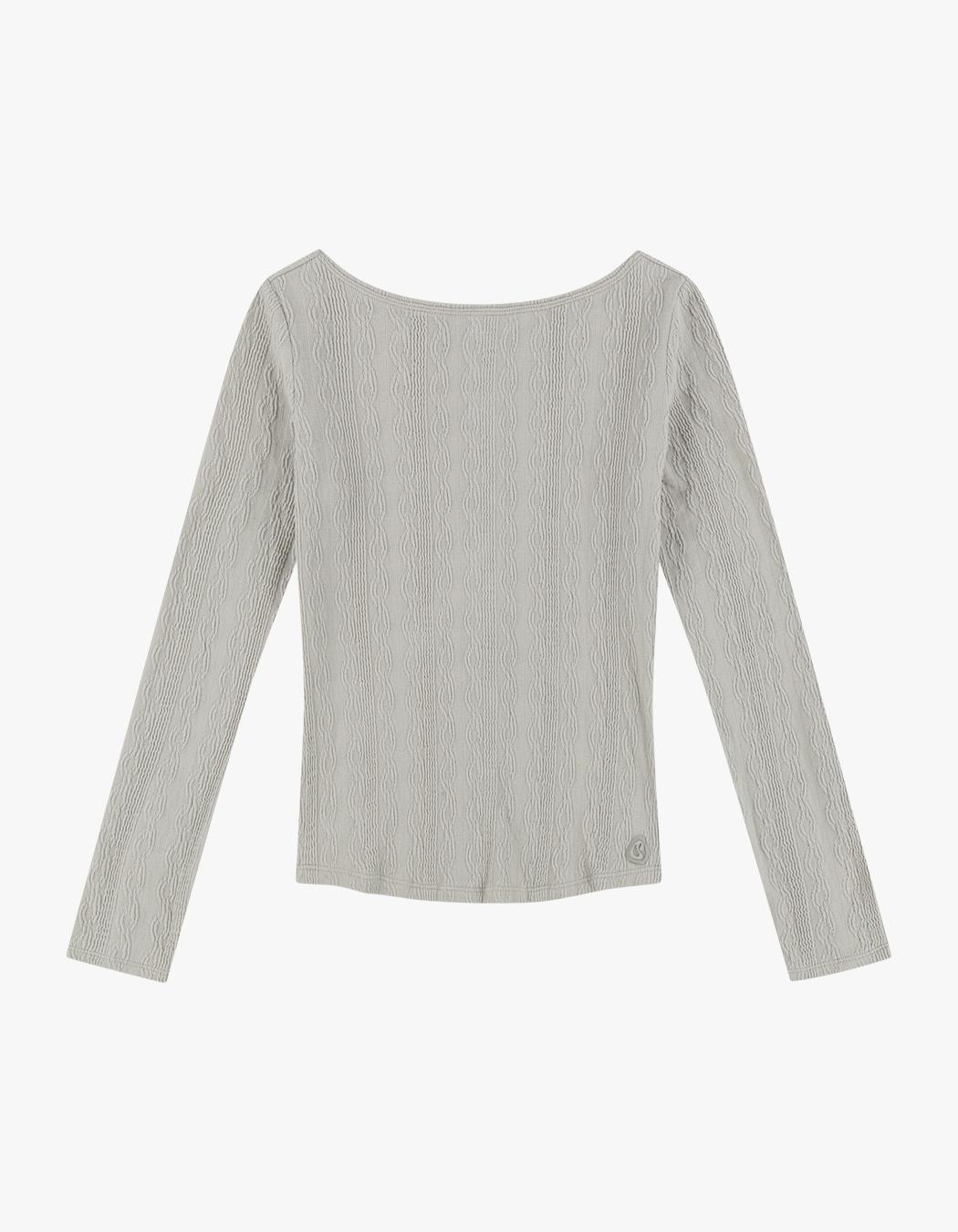 トップス coyseio 2WAY LONGSLEEVES SAND Coyseio 2Way Longsleeves - Sand | International Store