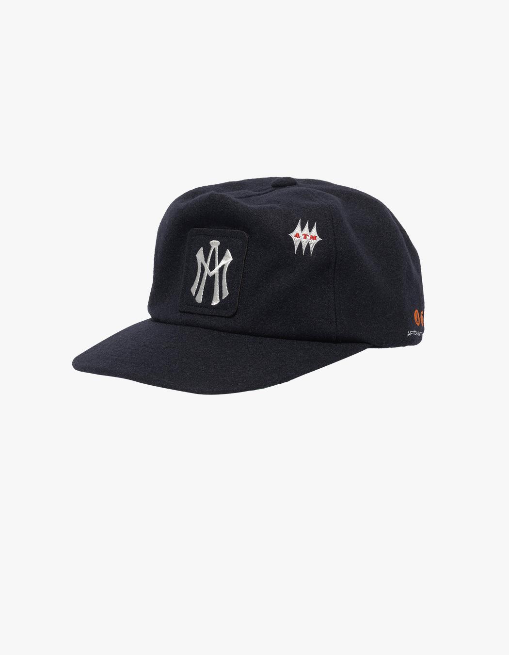AFTERMATH ATM Logo Patch Ball Cap - Navy | 하이츠스토어
