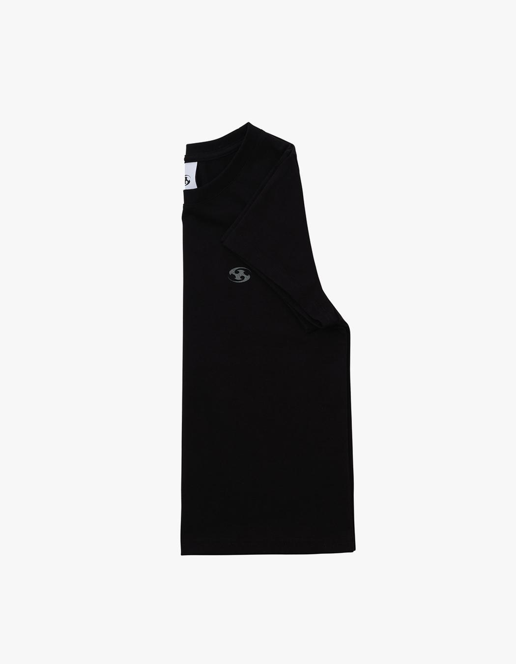 SAN SAN GEAR 25SS W Logo T-Shirt - Black | 하이츠스토어