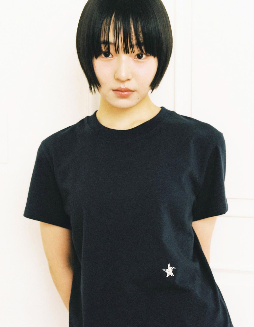 ●WEBHOUSE● 25SS TWISTER STAR ANGEL TEE WEBHOUSE Twister Star Angel Tee - Charcoal | International Store