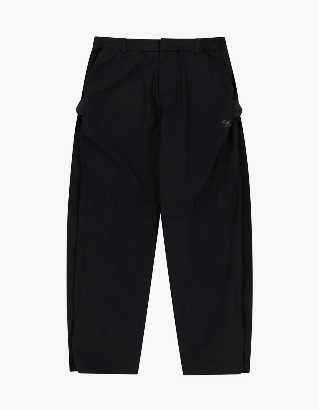 SAN SAN GEAR 25SS Side Snap Pants - Black | 하이츠스토어