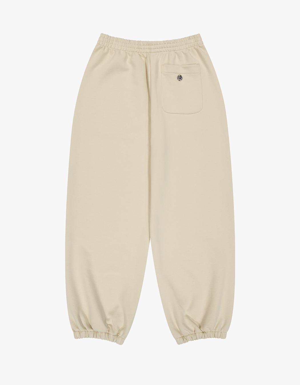 パンツ COYSEIO : 25SS / 038 COMFY SWEAT PANTS (2COLORS) Coyseio 038 Comfy Sweat Pants - Light Beige | 하이츠스토어