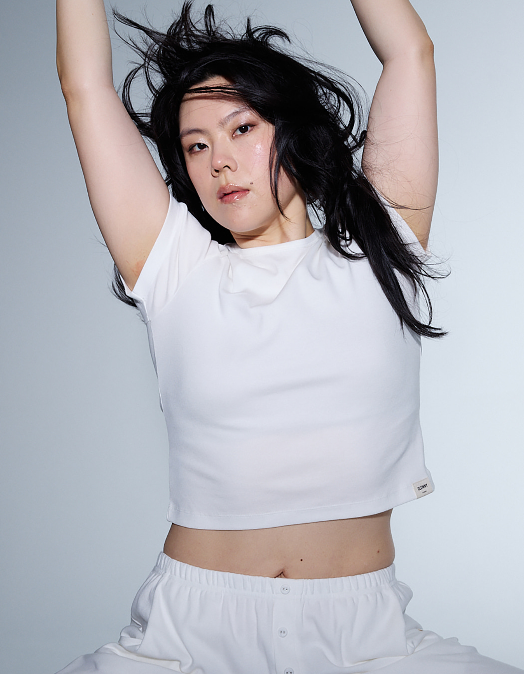 【GLOWNY】G BABY TEE Tシャツ ★大人気★ White MUSINSA公式 | GLOWNY G BABY TEE (WHITE)